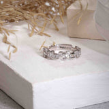 Fervid Minimal Silver Band - Boldiful