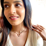 Half Moon Asymmetric Mangalsutra - Boldiful