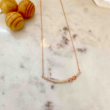 Infinity Minimal Silver Necklace - Boldiful