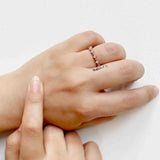 Lit Minimal Silver Band - Boldiful