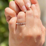 Lit Minimal Silver Band - Boldiful