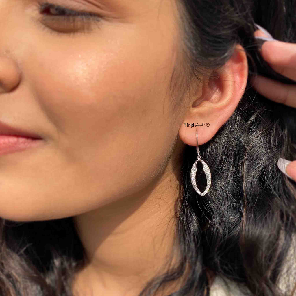 Lucent Silver Earrings - Boldful