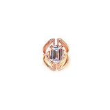 Majestic Cocktail Silver Ring - Boldiful