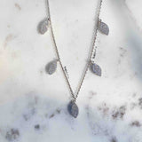 Marquise Charm Necklace - Boldiful