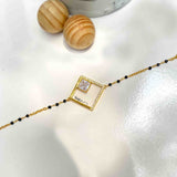 Modish Silver Mangalsutra Bracelet - Boldiful