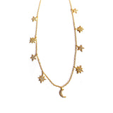 Moonstar 925 Silver Necklace - Boldiful