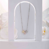 Multi-Color Minimal Silver Pendant - Boldiful