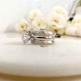 Nifty Sterling Silver Cocktail Ring - Boldiful