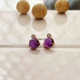 Nitid Cabochon Silver Earstuds - Boldiful