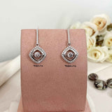 Oblong 925 Silver Earrings - Boldiful