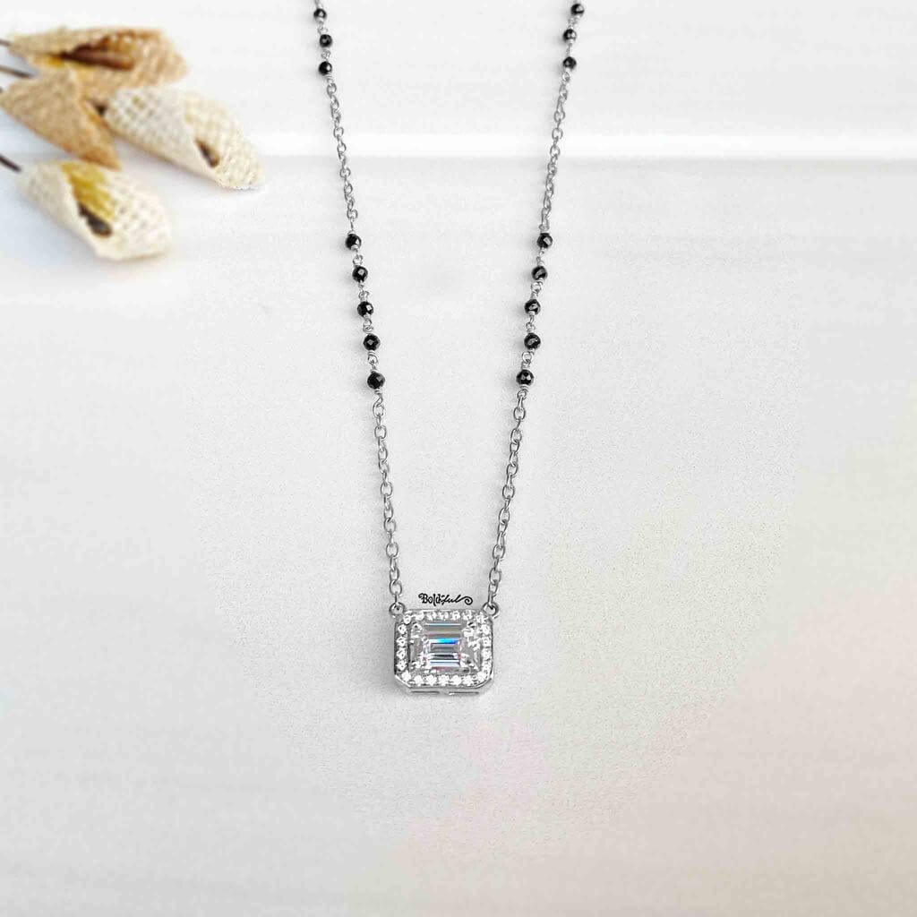 Octet Minimal MangalSutra Pendant - Boldiful