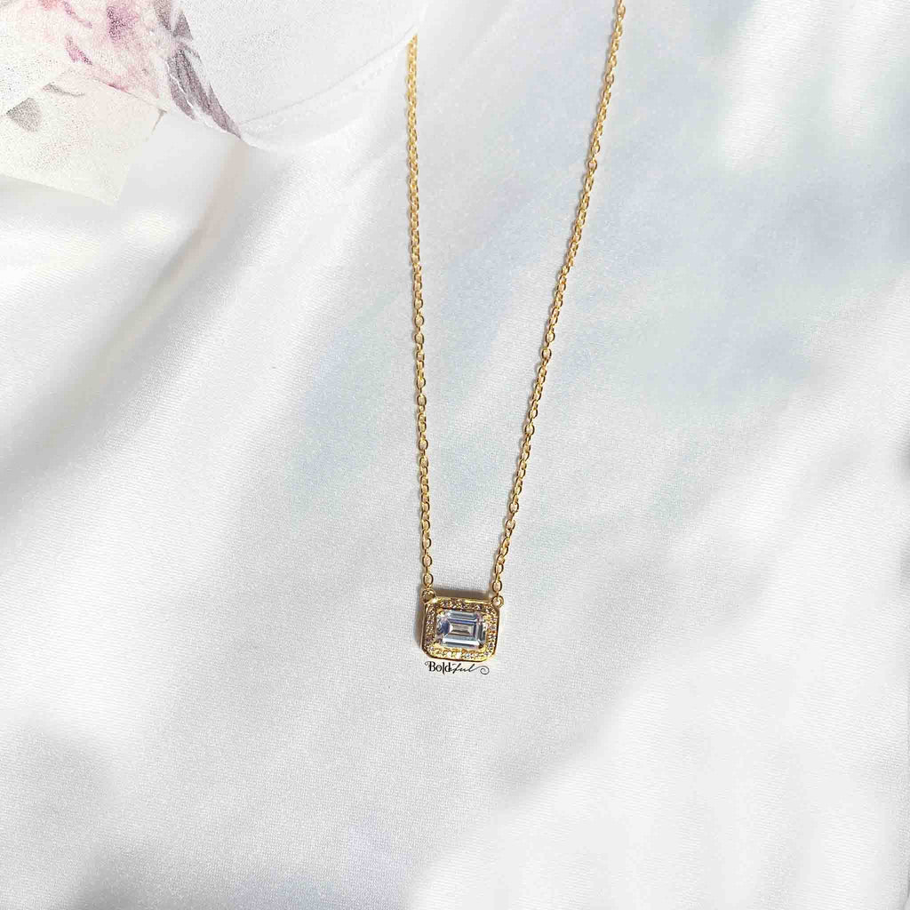 Octet Minimal Silver Pendant