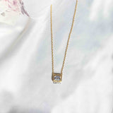 Octet Minimal Silver Pendant