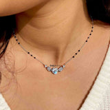 Pep Mangalsutra Silver Pendant - Boldiful