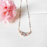 Pep Mangalsutra Silver Pendant - Boldiful