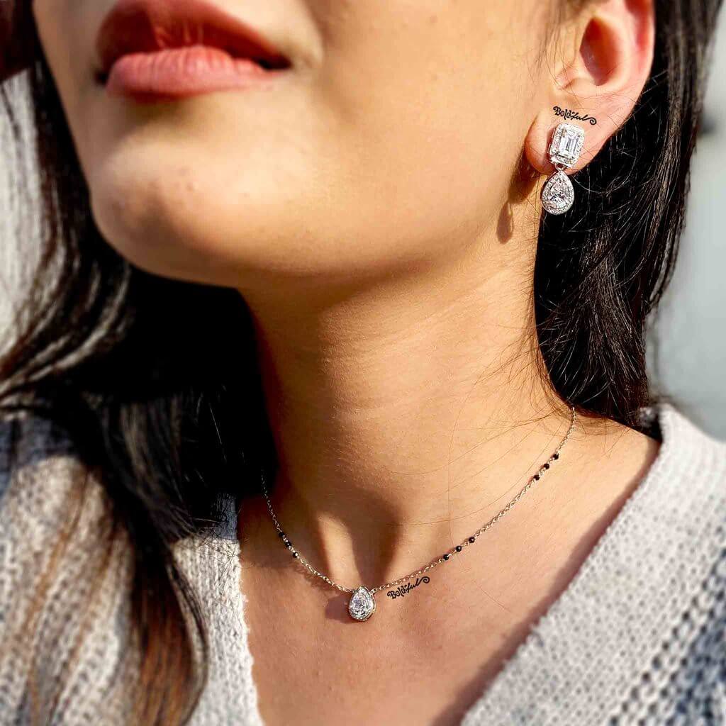 Perky Minimal Mangalsutra Pendant - Boldiful