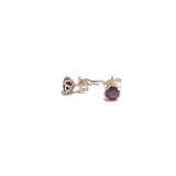 Petite Garnet ear studs - Boldiful