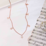 Playful Minimal Charm Necklace -  Boldiful