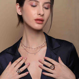 Playful Minimal Charm Necklace -  Boldiful