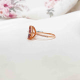 Plum Silver Ring - Boldiful