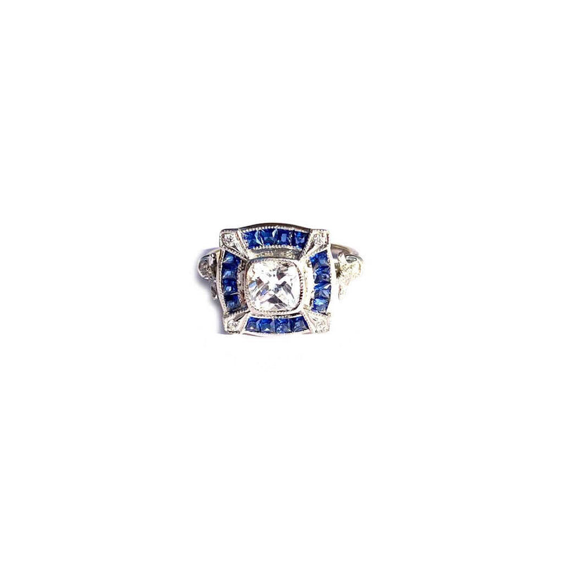 Poesy Unique Silver Ring - Boldiful