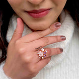 Pompon Bahara Trendy Ring - Boldiful