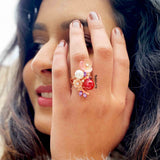 Posy Bahara Statement Ring - Boldiful