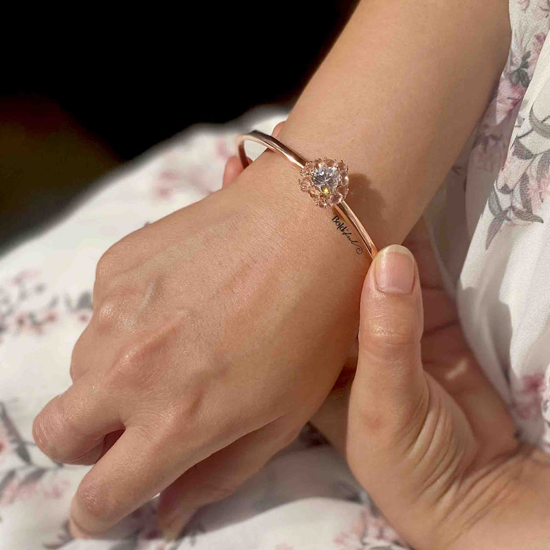 Rhythm Silver Cuff Bracelet - Boldiful