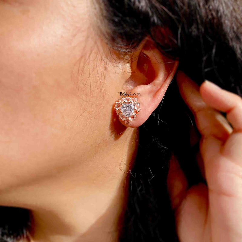 Rhythm Silver Studs - Boldiful