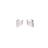 Snappy Silver Earcuffs - Boldiful