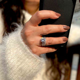 Snazzy Silver Stackable Rings - Boldiful