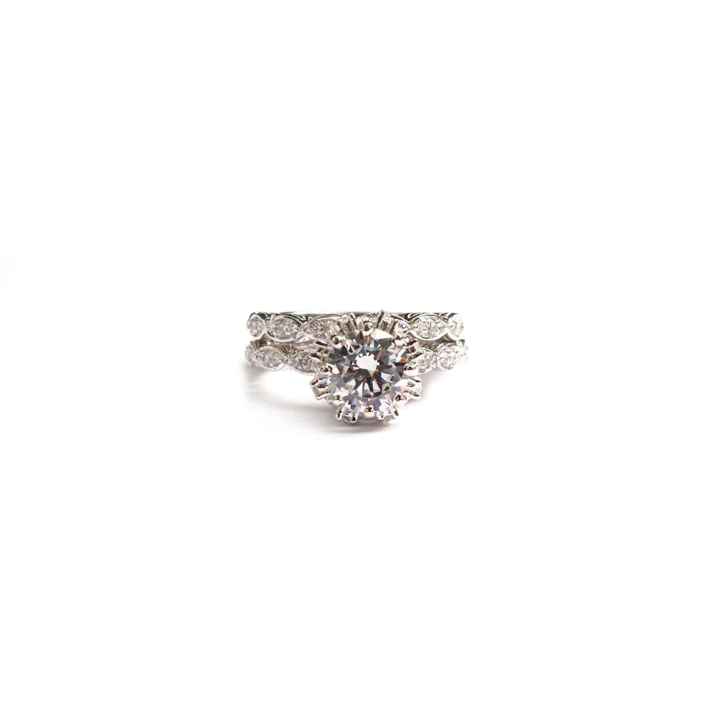 Faddy Sterling Silver Stackable Rings - Boldiful