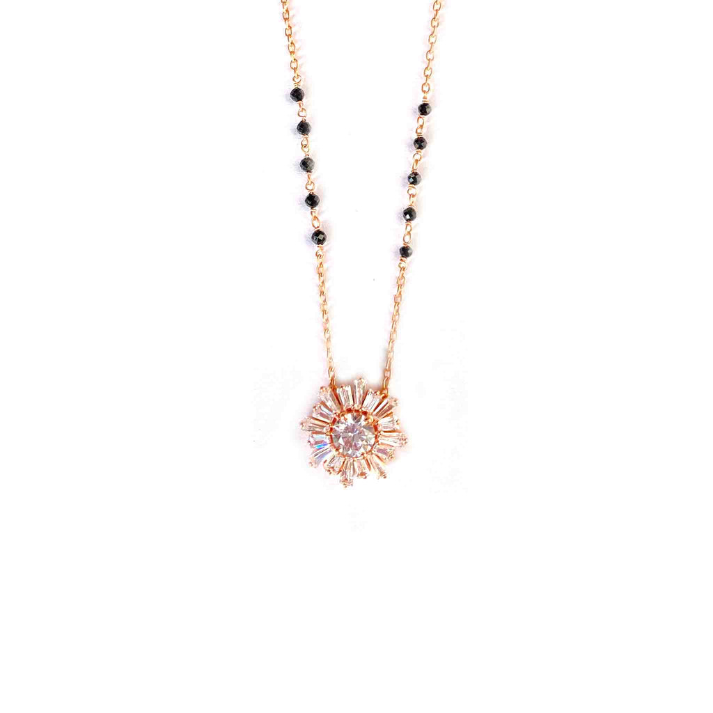 Sunup Minimal Silver Mangalsutra - Boldiful
