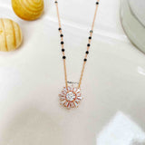 Sunup Minimal Silver Mangalsutra - Boldiful