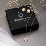 Sunup Silver Pendant Set