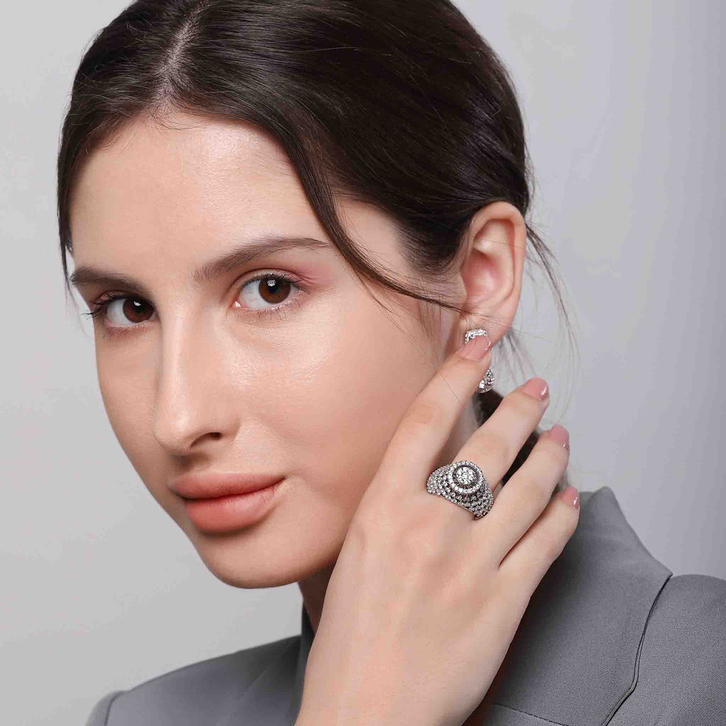 Swish Silver Ring - Boldiful