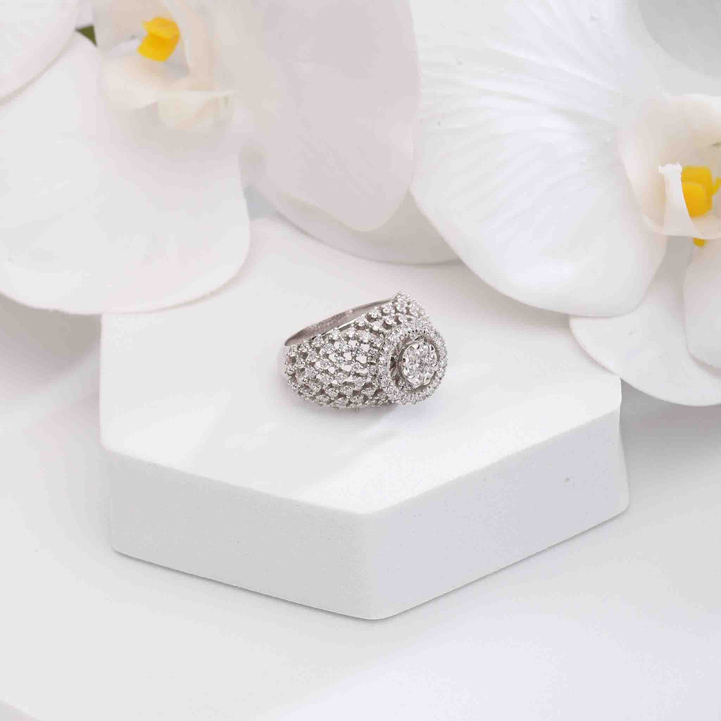 Swish Silver Ring - Boldiful