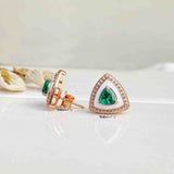 Triad Silver Earstuds - Boldiful