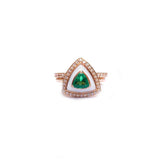 Triad Ring with Stackable Band - Boldiful