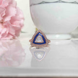 Triad Ring with Stackable Band - Boldiful