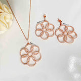 Twine Silver Pendant Set