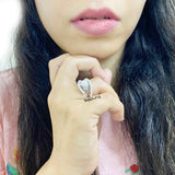 Wheedle Heart Solitaire Ring - Boldiful