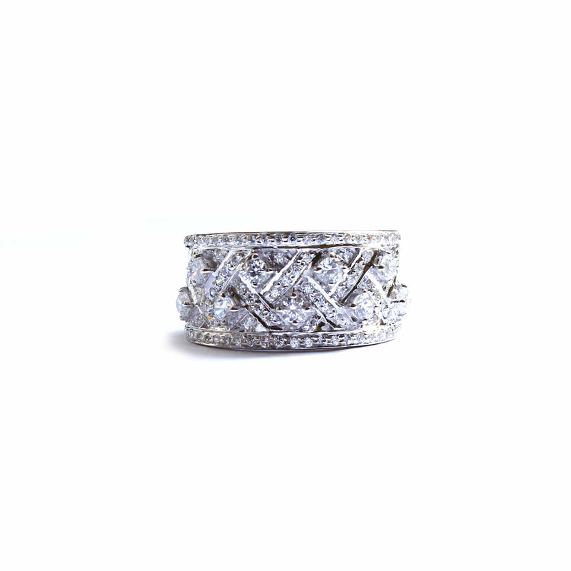 Zigzag 925 Silver Band - Boldiful