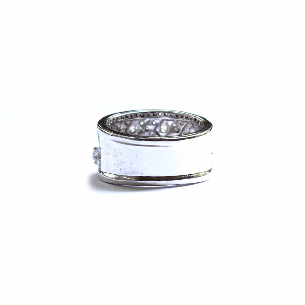 Zigzag 925 Silver Band - Boldiful