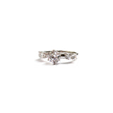 Zingy Minimal Silver Ring  - Boldiful