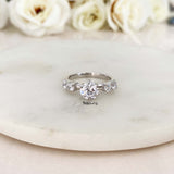 Zingy Minimal Silver Ring  - Boldiful