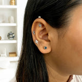 Dandelion Drop Helix Earrings