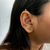 Dandelion Drop Helix Earrings