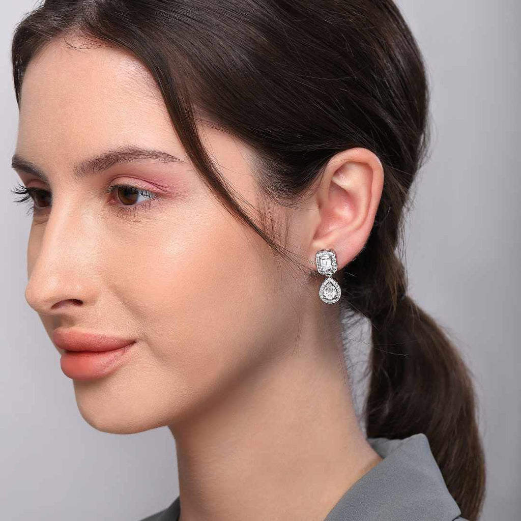 Glim Silver Earrings