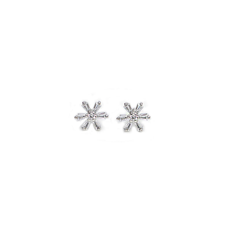 Aster Silver Studs